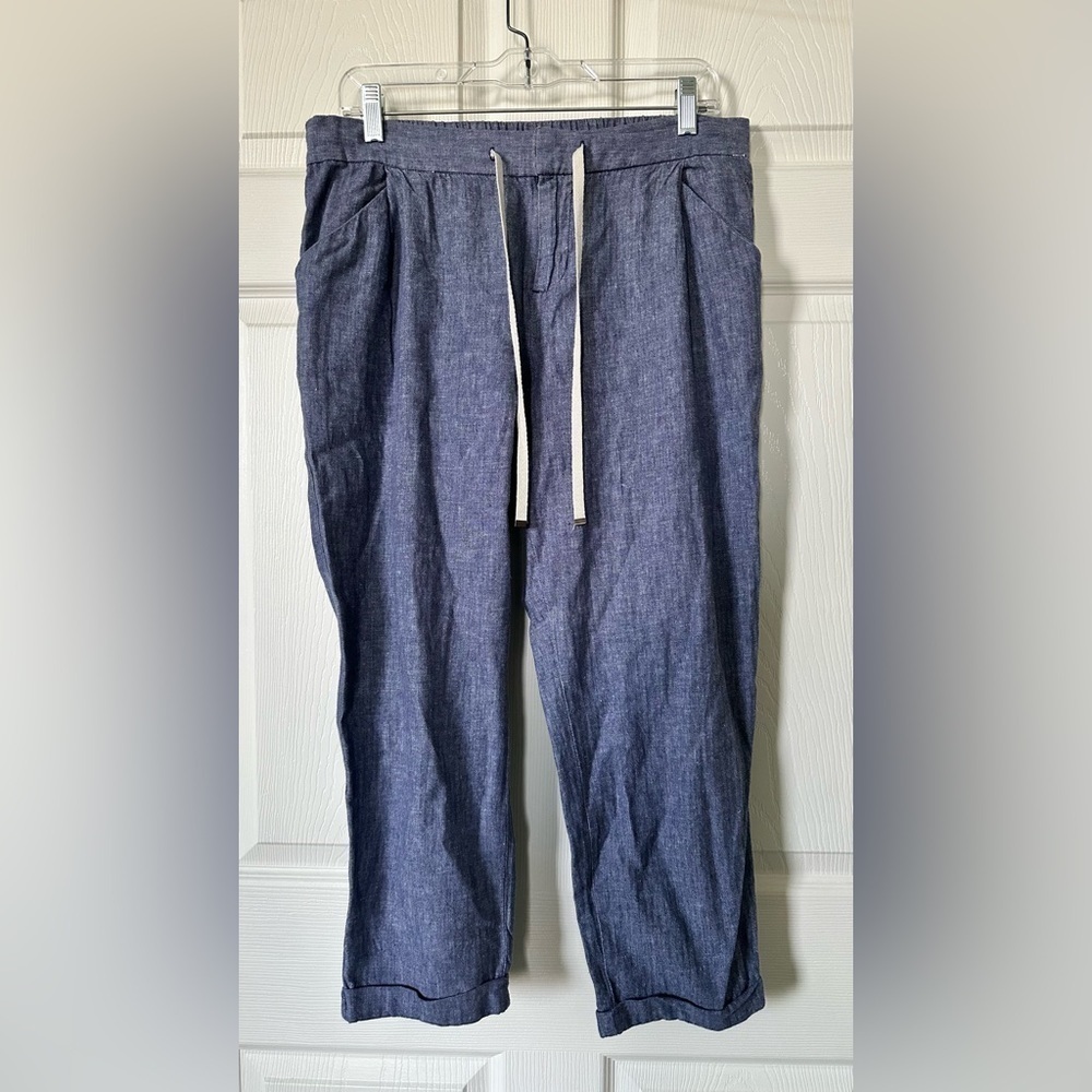 Old Navy Women’s Blue Ankle/Cropped Pants Size 8 NC0090